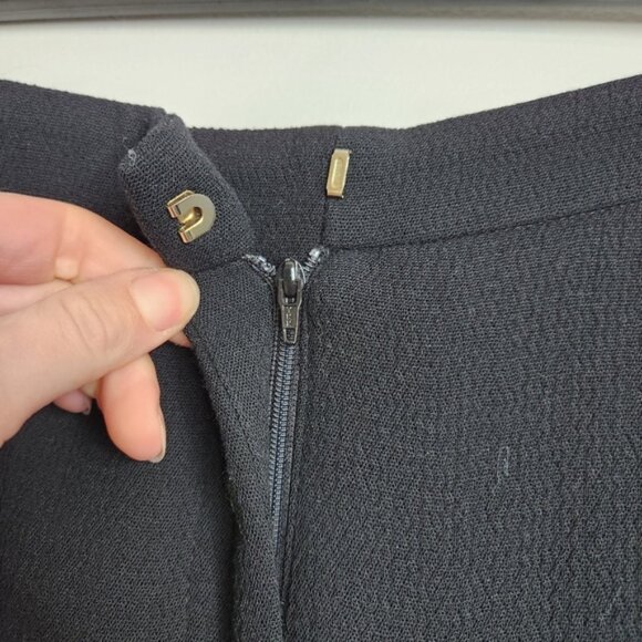 HM Beige 100% Linen Pull On Straight Leg Trouser Pants Size 8 - Picture 2 of 16